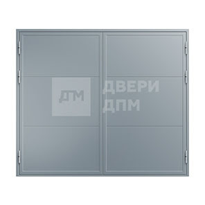 Противопожарные огнестойкие ворота секционные откатные ВПМ-141